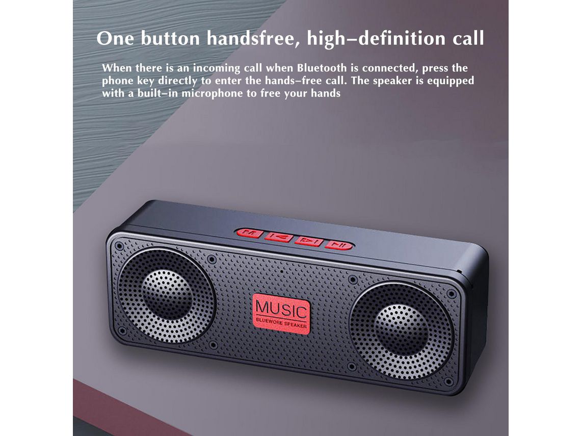Coluna Bluetooth Coluna Portátil Externo Sem Fio