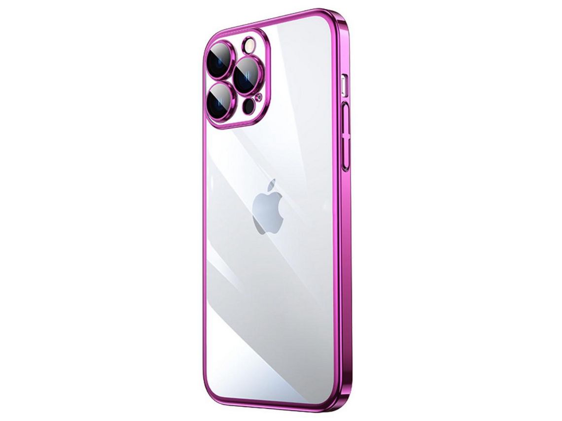 Capa para iPhone 13 Pro Pele Sintética Anti-Choque Transparente