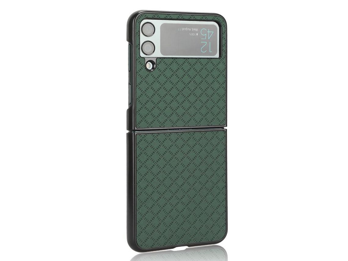 Capa para Samsung Galaxy Z Flip 4 5G Pele Sintética Multicor