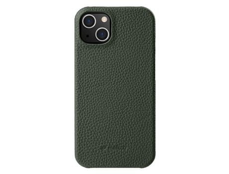 Capa para iPhone 15 MELKCO Pele Sintética Verde