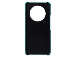 Capa para Honor Magic5 Pro Pele Sintética Verde