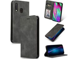 Capa Fólio para Samsung HONGWE. Pele Sintética Magnética Premium