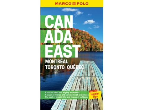 Livro Canada East Marco Polo Pocket Travel Guide - with pull out map de Marco Polo (Inglês)