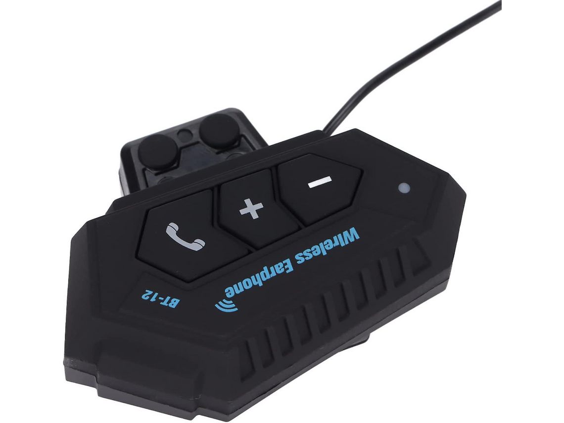 Microfone Mãos Livres Capacete Headset Bt Resposta ELKUAIE