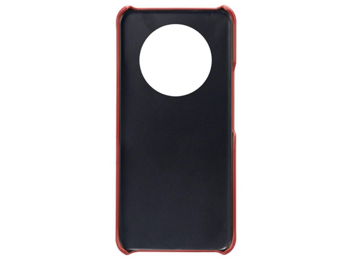Capa para Xiaomi 12S Ultra Anti-Choque com Porta-Cartões Vermelho