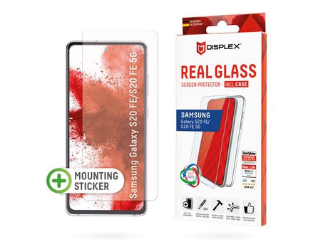 Película de Ecrã para Samsung Galaxy S20 DISPLEX Vidro Temperado Transparente