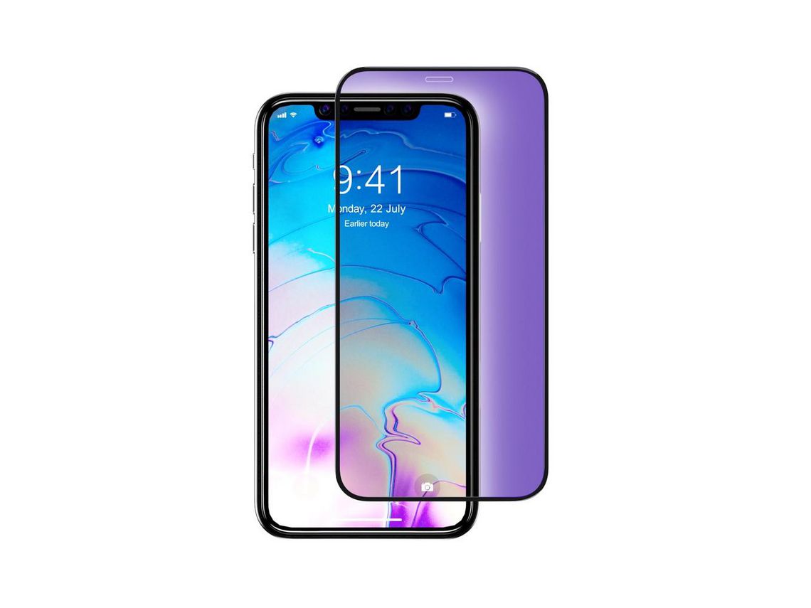 Película de Ecrã para iPhone 11 Pro DEVIA Vidro Temperado Preto