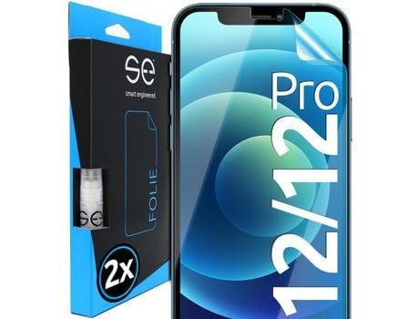 Película de Ecrã para iPhone 12 Pro/12 SMART ENGINEERED Pele Sintética Transparente
