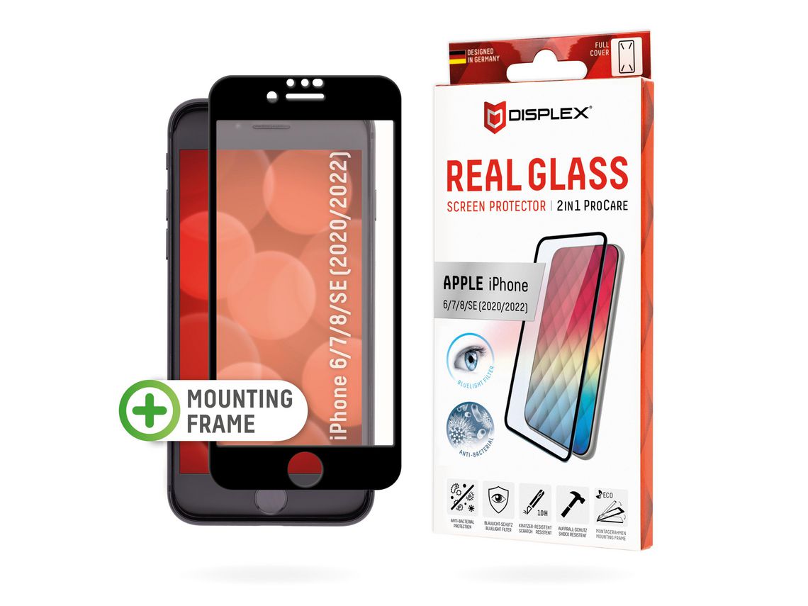 Película de Ecrã para iPhone 6 DISPLEX Vidro Temperado Transparente