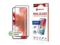 Película de Ecrã para Samsung Galaxy S21+ DISPLEX Vidro Temperado Transparente