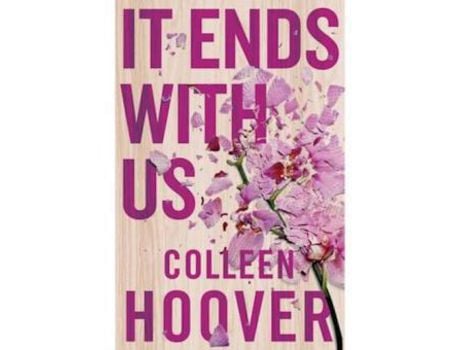 Livro It Ends with Us A Novel de Colleen Hoover (Inglês)