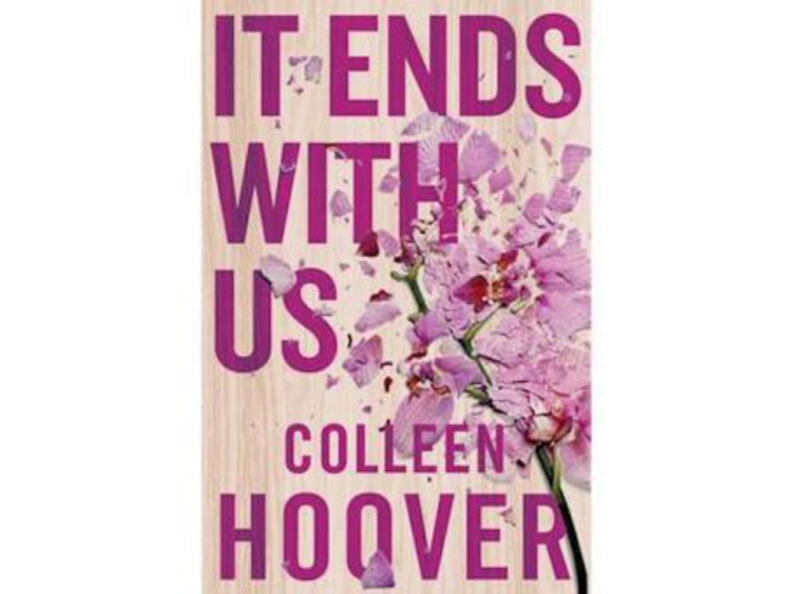 Livro It Ends with Us A Novel de Colleen Hoover (Inglês)