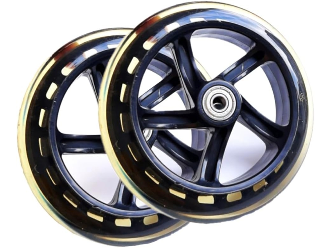 2 rodas silenciosas de 145 mm para patinete, patins de roda SFUSHOS