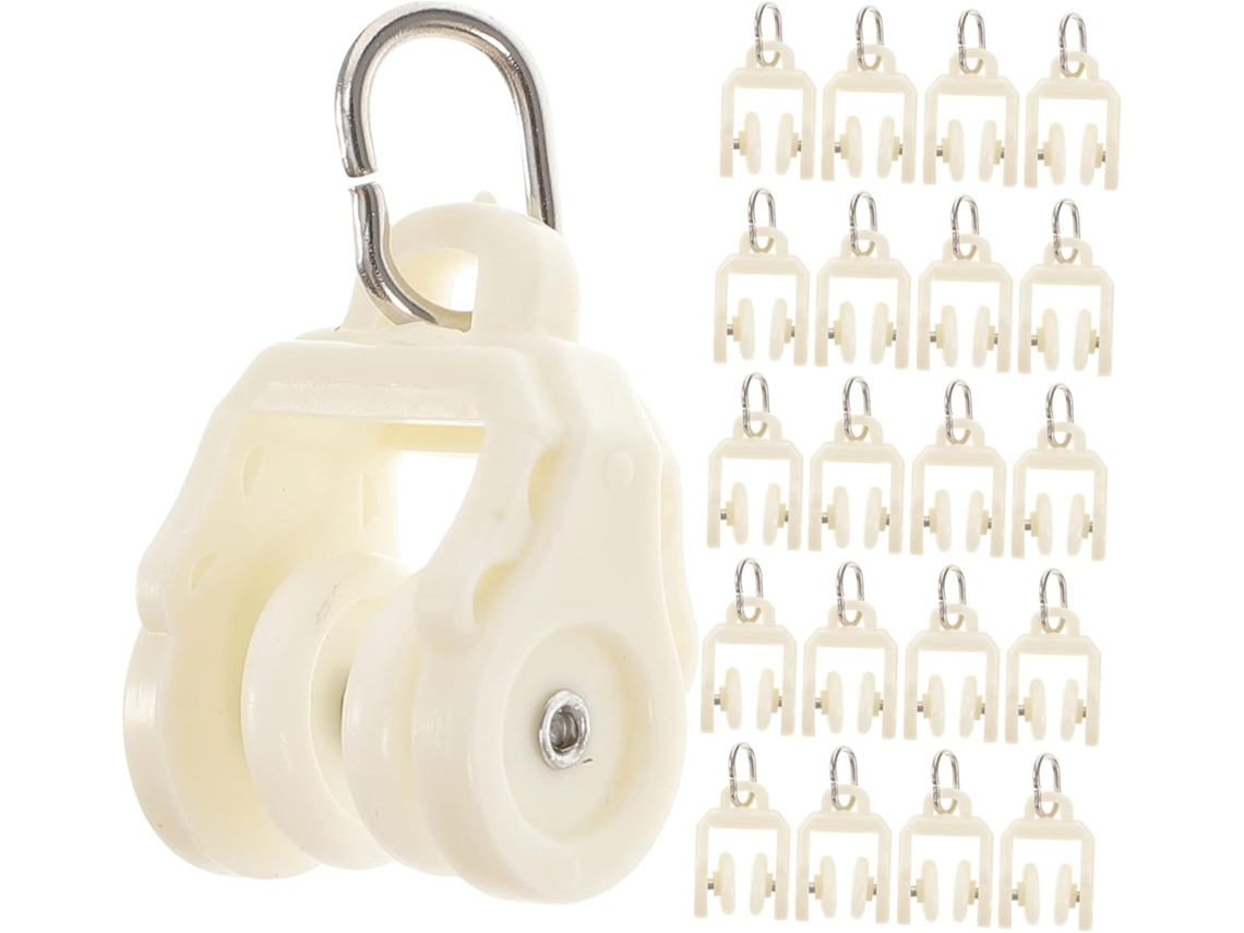 Gancho Série 2 com Hastes Deslizantes para Acessórios Domésticos, para Instalações Eficientes, 20 Peças x 2