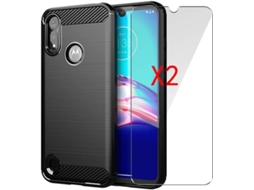Película de Ecrã Amortecedor Fibra para Motorola Moto E6S 2020 HONGWE.
