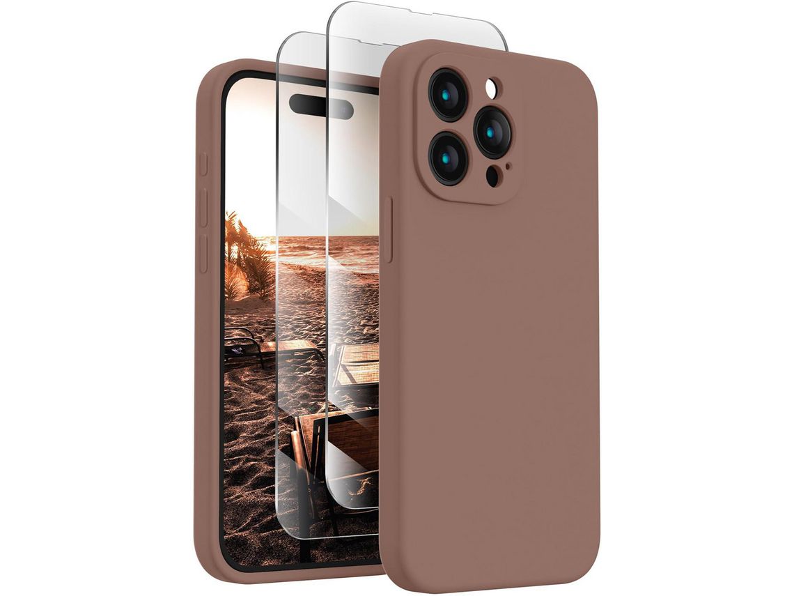 Capa para iPhone 12 Pro Castanho