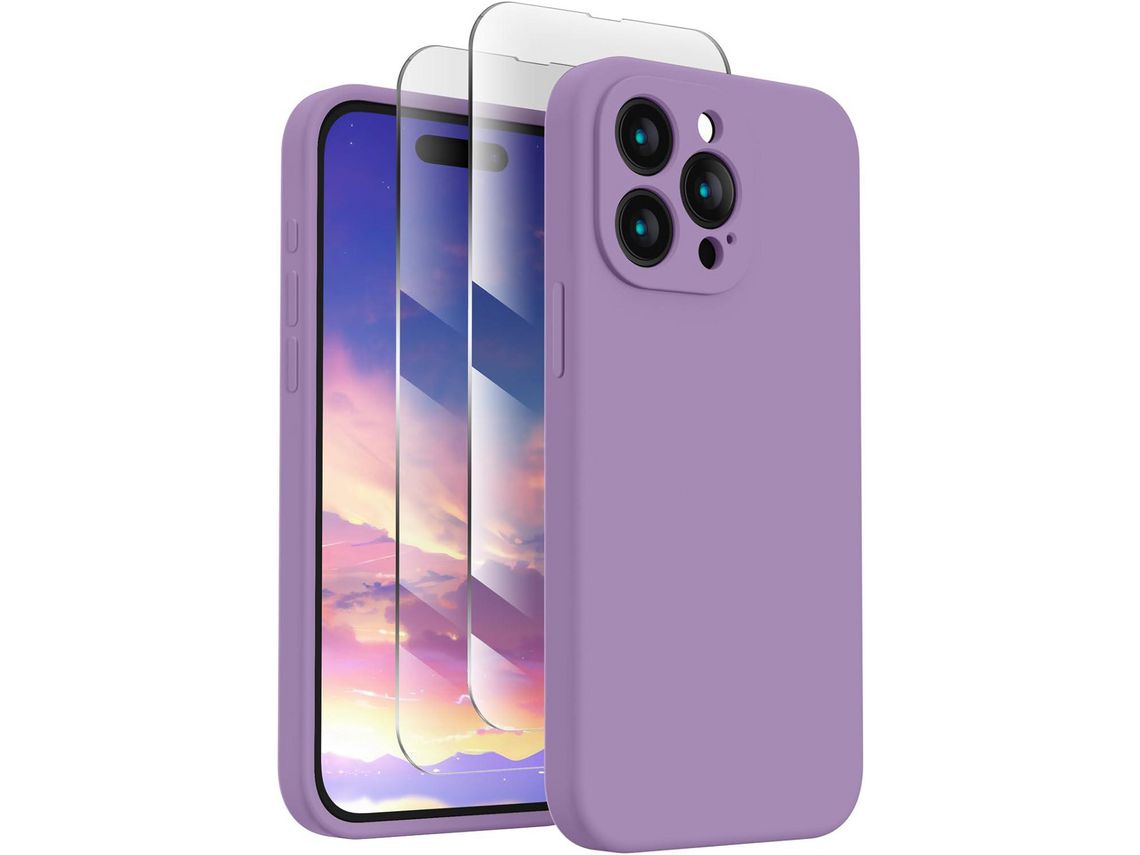 Capa para iPhone 14 Pro Roxo