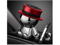 Suporte Carro para iPhone 11 Pro/11/12 YIZHOOD Magnética Vermelho