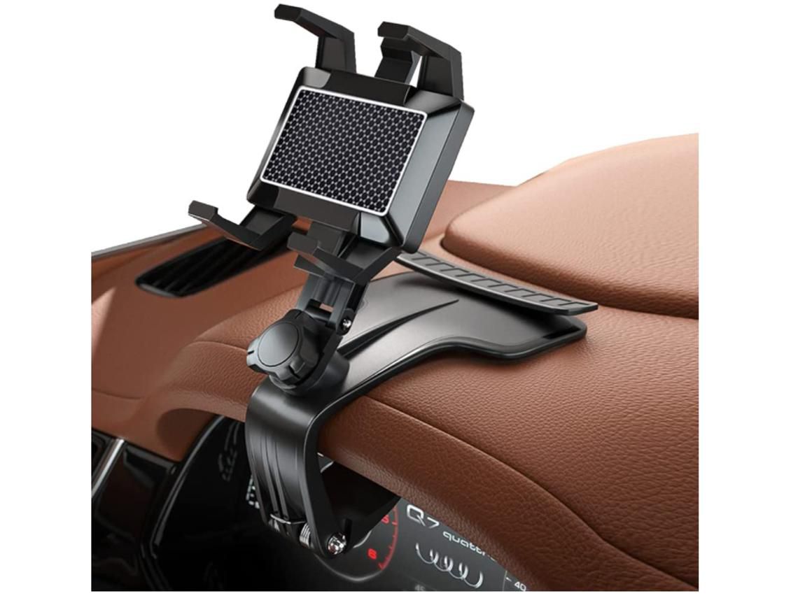 Suporte Carro Painel Multifuncional Espelho Retrovisor Clipe YIZHOOD Preto