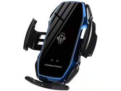 Suporte Carro Gravidade Universal Smartphone Móvel YIZHOOD Azul