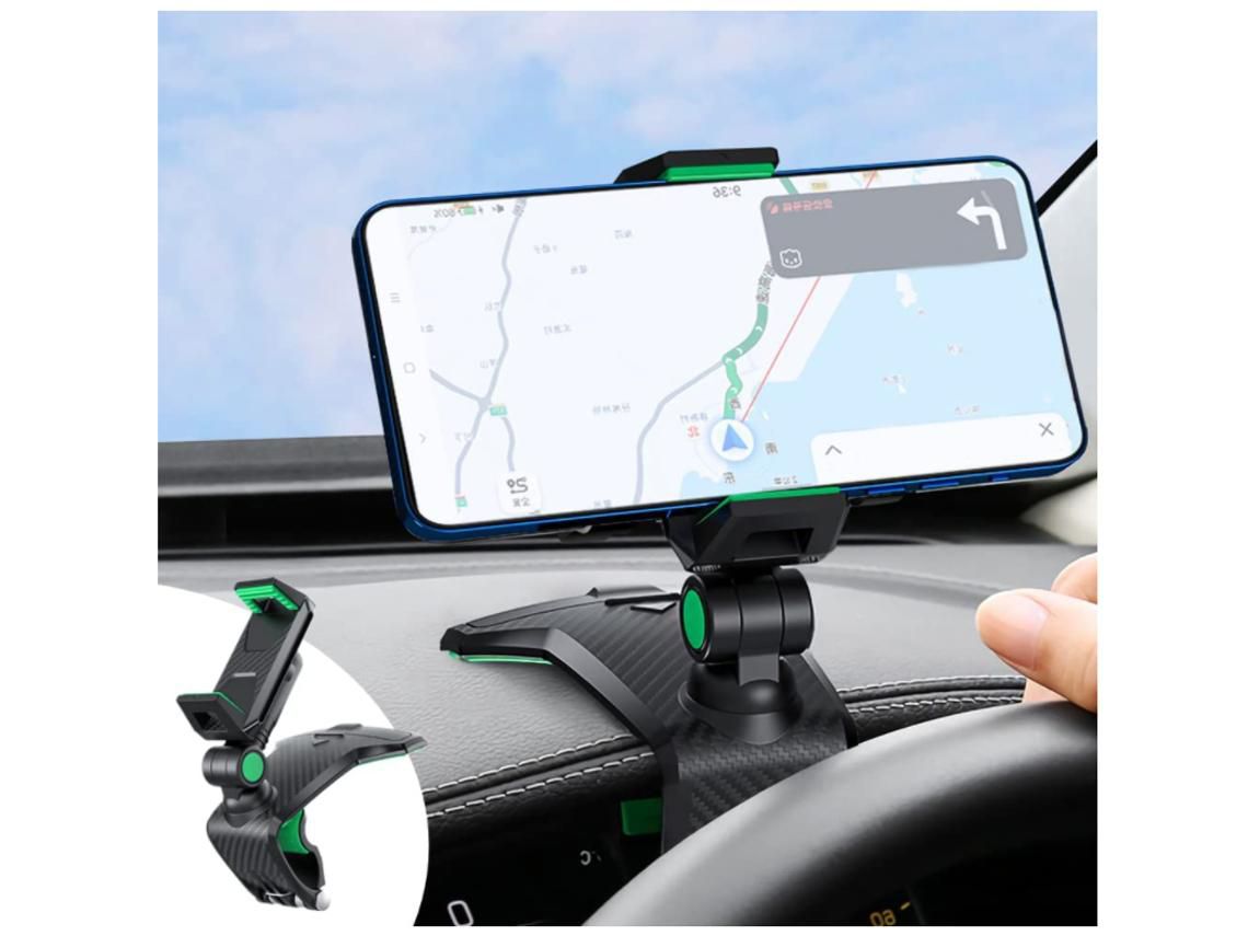Suporte Carro Painel Multifuncional Espelho Retrovisor Clipe YIZHOOD Verde