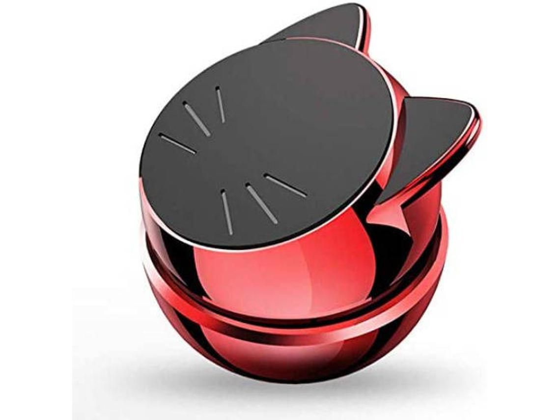 Suporte Móvel Smartphone Veículo Grade YIZHOOD Magnética Vermelho