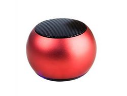 Coluna de Som Portátil Alt Tws Bola ELBE Vermelho