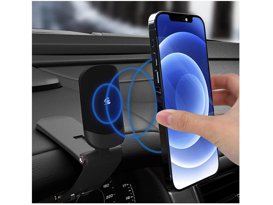 Conjunto de Suportes Carro Atualização Rotação Ímã Painel Universal YIZHOOD Magnética Preto (2un)