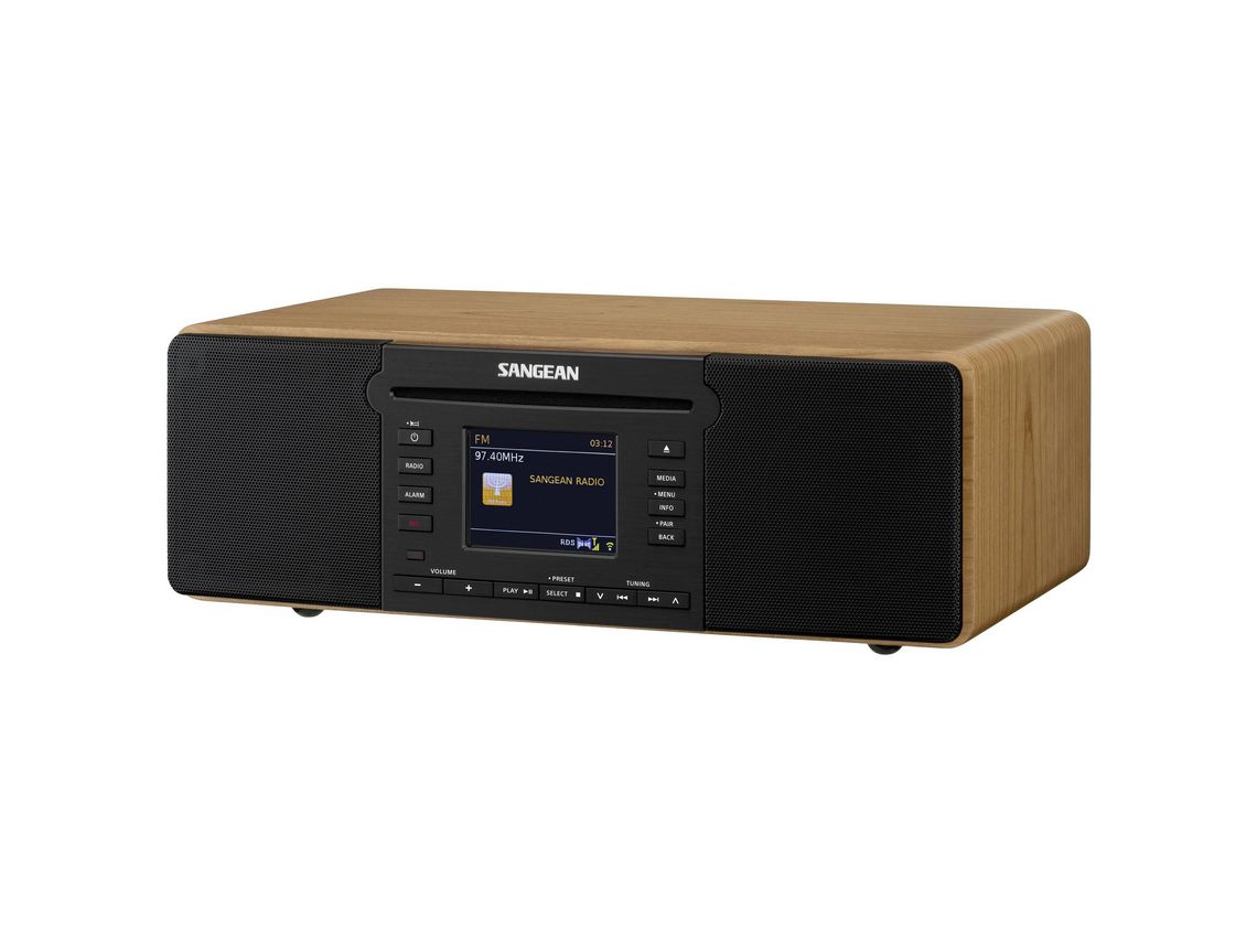 Rádio Internet Dab Fm Cd Usb Sd Aux Bluetooth Mod de Gravação de Rádio Internet Ddr-66 SANGEAN