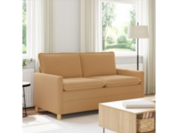 Vidaxl Sofá Bege 156 X 81 X 87,5 Cm Tecido