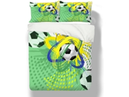 Conjunto de Cama Infantil em Microfibra Fronha 180x220cm, 135x200cm
