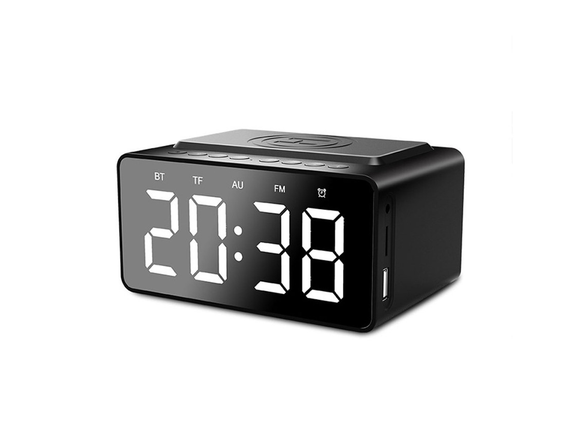 Dab Digital Clock Radio, 2021 Model (bluetooth, Two Alarms)