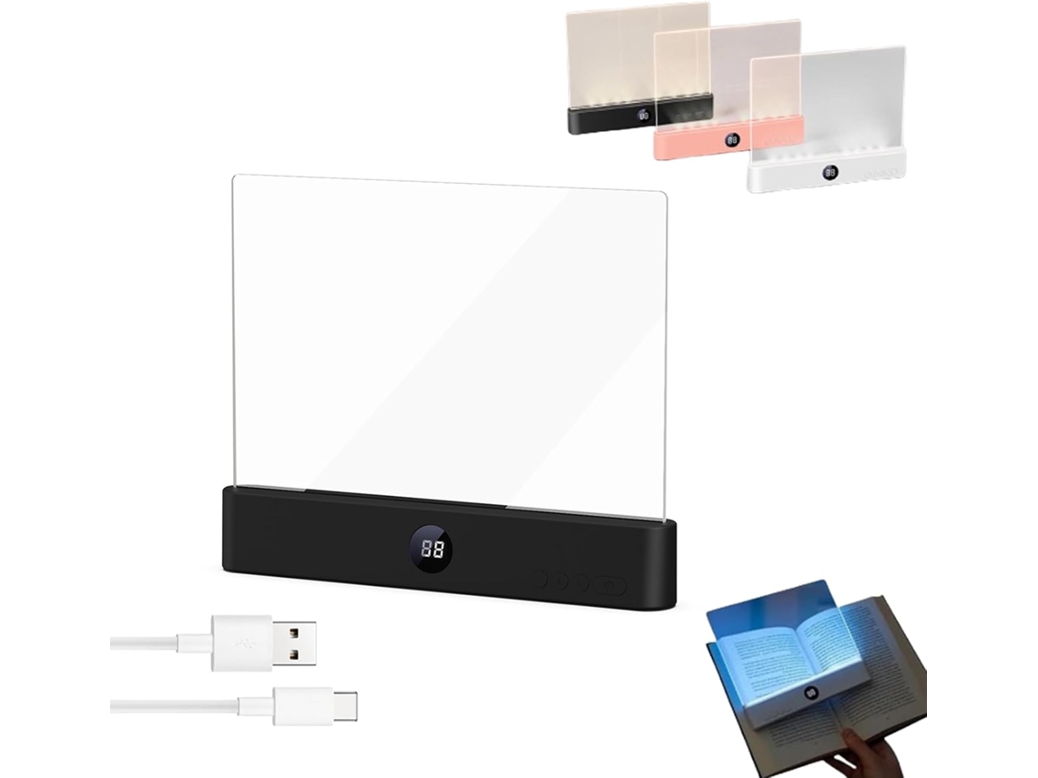 Luz De Leitura Led Inteligente, Com Intensidade Ajustável E