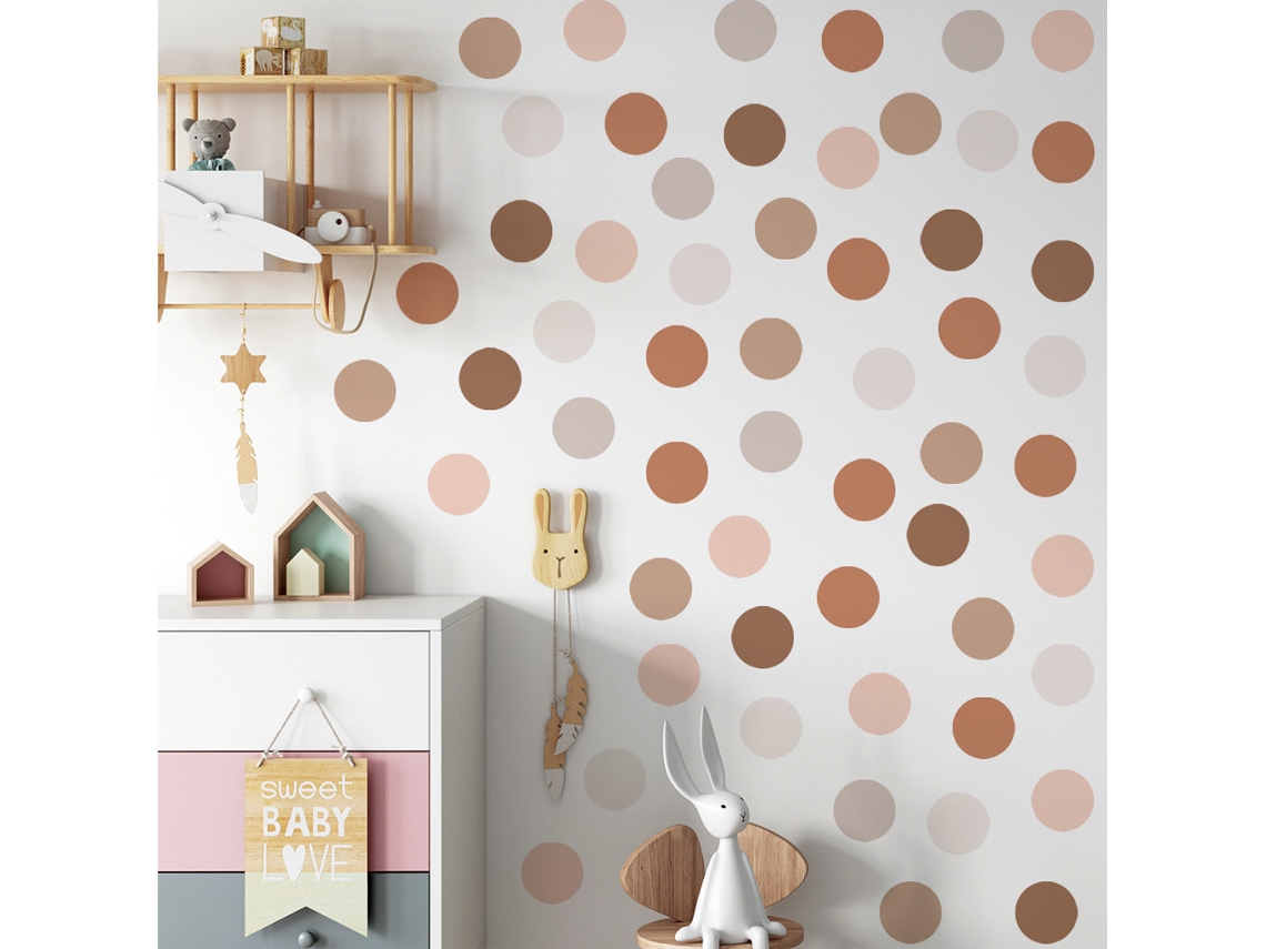 Lurelia Decalque Mural Folhas Pvc Autoadesivo Impermeável Removível 6 Adesivos 20x30 Cm Quarto Sala Escritório