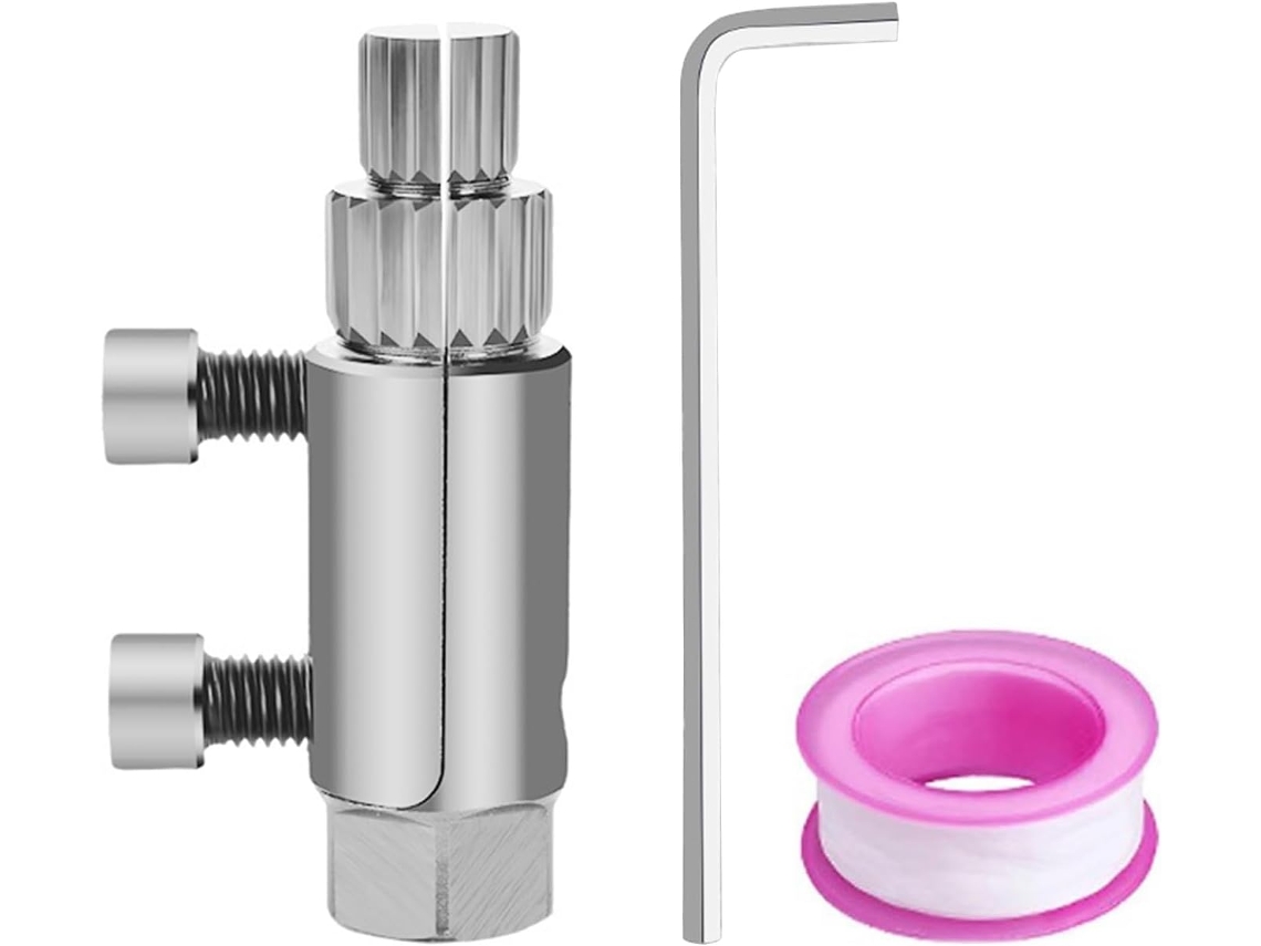 Conjunto De Extrator Arame Para Válvula Torneira Em Aço Liga Resistente Com Fita Métrica Reparos Hidráulicos Domésticos