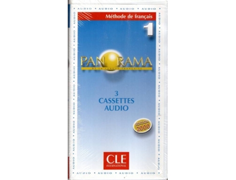 Livro Panorama 1/3Cass.Audio
