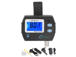 Medidor de pH Primerox 900 com sonda de substituição e visor LCD para análise de água | S/BRAND