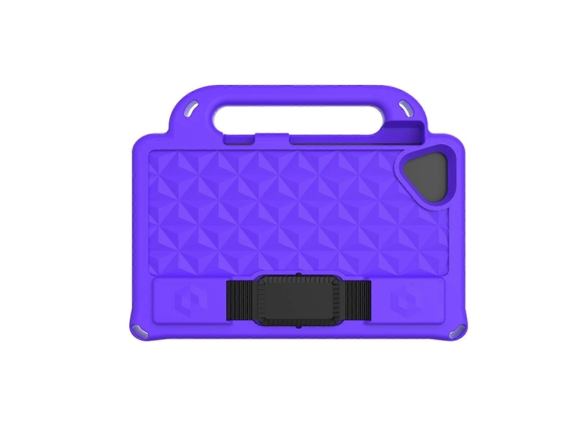Capa Protetora Anti-queda E Resistente A Impactos Para Tablet Lenovo Tab M8 4ª Geração Da Série Diamond, Em Eva, Com Suporte E Alça.