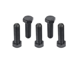 Parafusos Sextavados M12x40mm em Aço Carbono, Rosca Métrica Completa,