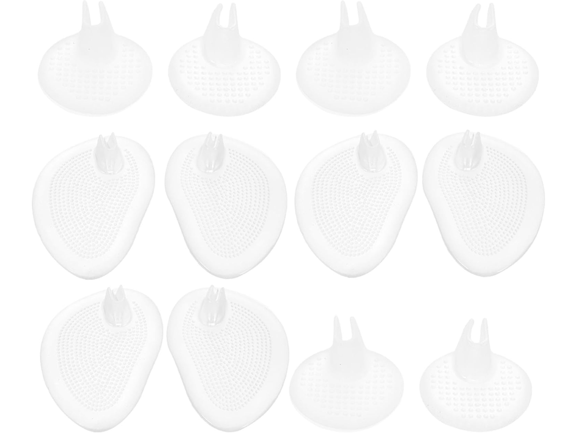 Palmilhas Metatarsais Leves, 6 Pares De Palmilhas Pu Antiderrapantes, Proteção Antiatrito E Fáceis De Usar Para