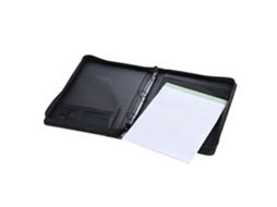 Carpeta Profesional De Couro Pu A4 Com Fecho E Porta-cartões