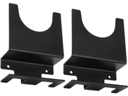Suporte Compacto Para Esmerilhadeira – Porta-ferramentas Para Armazenamento, Estrutura De Aço Com Organizador Duplo.