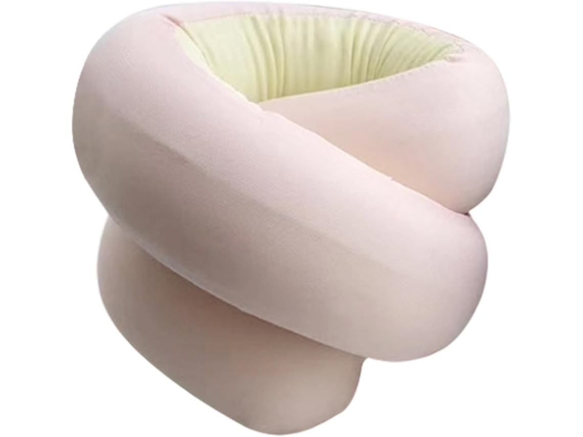Travesseiro de Viagem em Espuma Viscoelástica Suporte Flexível para a Cabeça com Formato Espiral CHABERLU