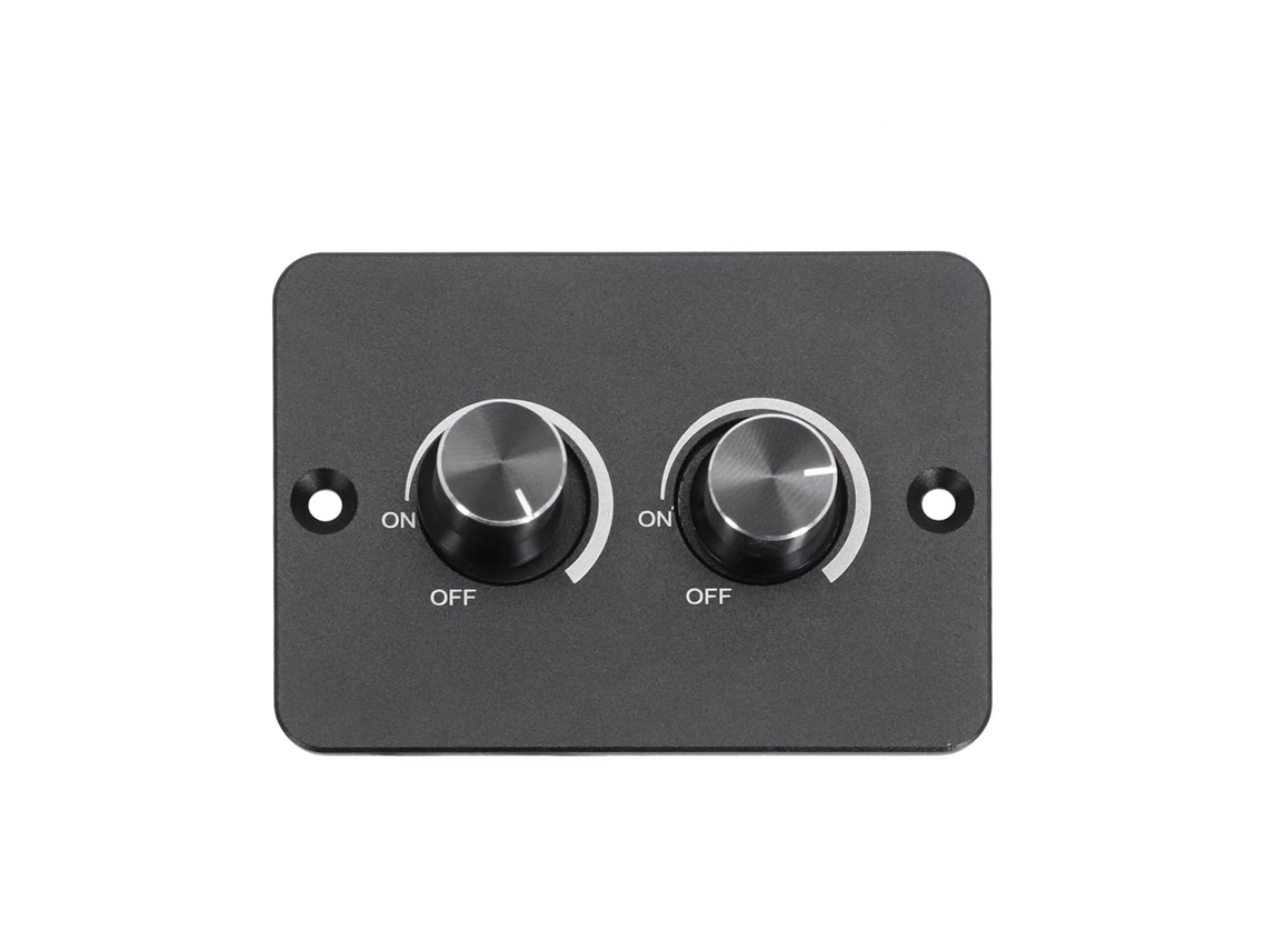 Interruptor Dimmer Led Ajustável Com Design De Banda Dupla Para Iluminação Personalizada