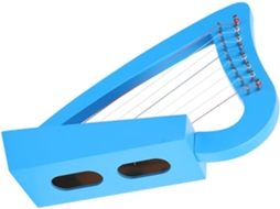 Harpa De Dedo De Madeira Em Estilo Clássico, Instrumento Portátil Para Iniciantes, Harpa Lira Para...