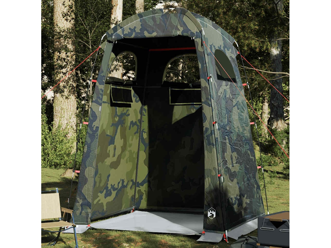 Vidaxl Tenda De Duche Impermeável Camuflagem