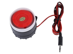 Sirena Mini de Cabo Vermelho, Sistema de Alarma 120db | S/MARCA