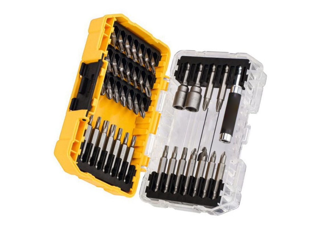 Conjunto de 40 brocas HSS Parascrew, com acabamento preciso para encaixe perfeito, para chave de fenda.