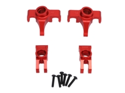 Mali peças de Upgrade Bloco de Direção Dianteiro Porta Eixo Traseiro para Mjx Hyper Go 1/14 14209 14210 Alumínio Kit de Reposição