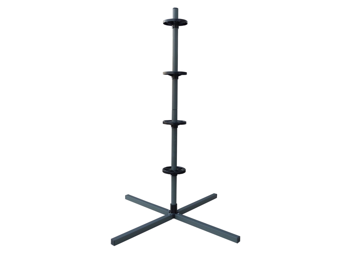 Suporte De Pneus Em Aço Para 4 Pneus Até 285 Mm